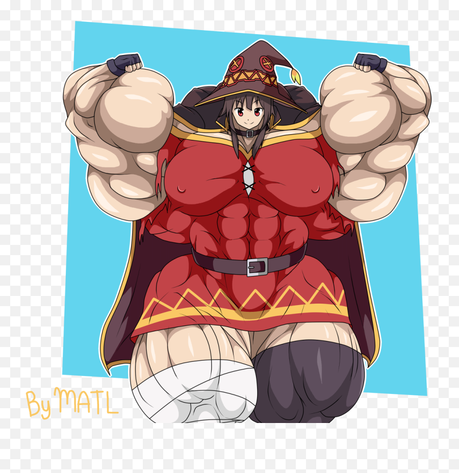 Commission - Megumin By Matl Fur Affinity Dot Net Buff Megumin Png,Megumin Png