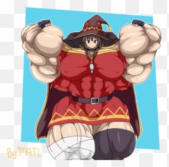 Commission - Megumin By Matl Fur Affinity Dot Net Buff Megumin Png,Megumin Png