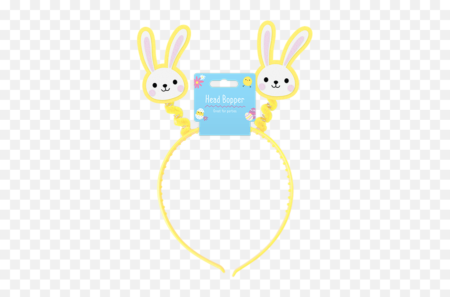 Bunny Head Boppers Easter Ears For Kids - Happy Png,Easter Bunny Ears Png
