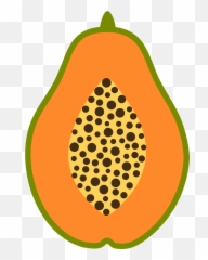 Papaya Fruit Fresh - Free Image On Pixabay Silueta De Una Papaya Png,Papaya Png