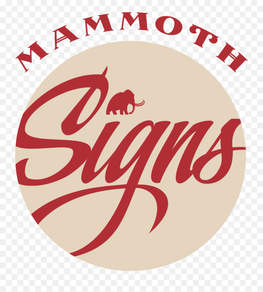 Mammoth Handcrafted Signs U2014 The Garage Rapid City South - Language Png,Mammoth Png