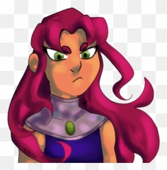 Starfire Doodle Randomnessahead - Illustrations Art Street Fictional Character Png,Starfire Png