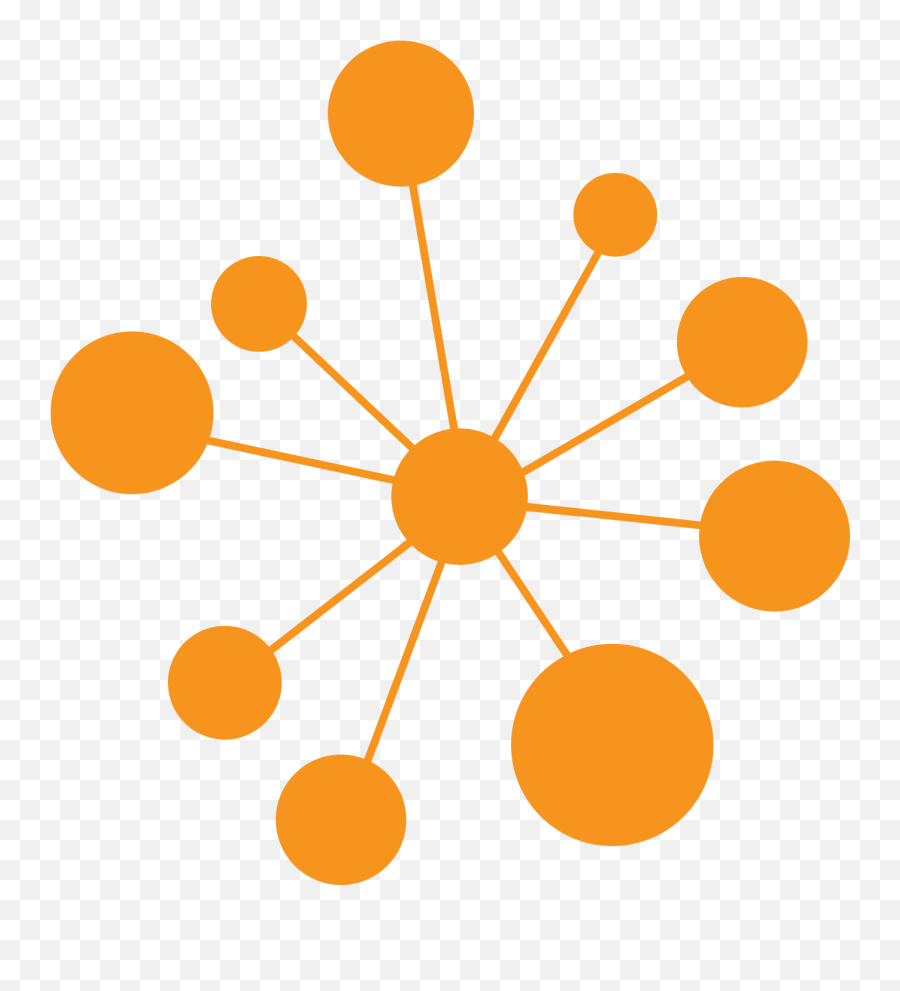 Network Clipart Icon Picture - Network Icon Png Orange,Network Icon Png