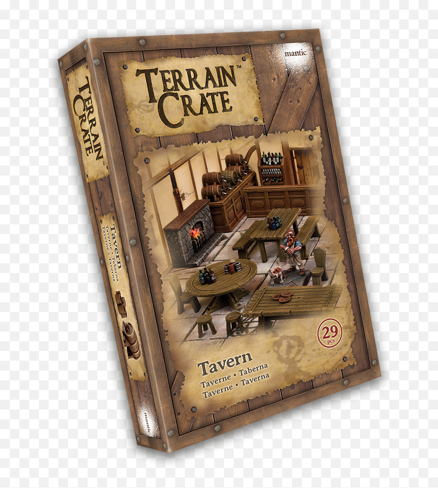 Details About Terrain Crate Tavern - Fantasy Inn Town Scenery Du0026d Dnd Dungeons U0026 Dragons Thg Terrain Crate Ruined Village Png,Dnd Png
