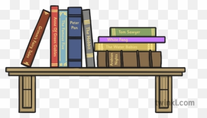 Books - Twinkl Bookcase Png,Shelf Png