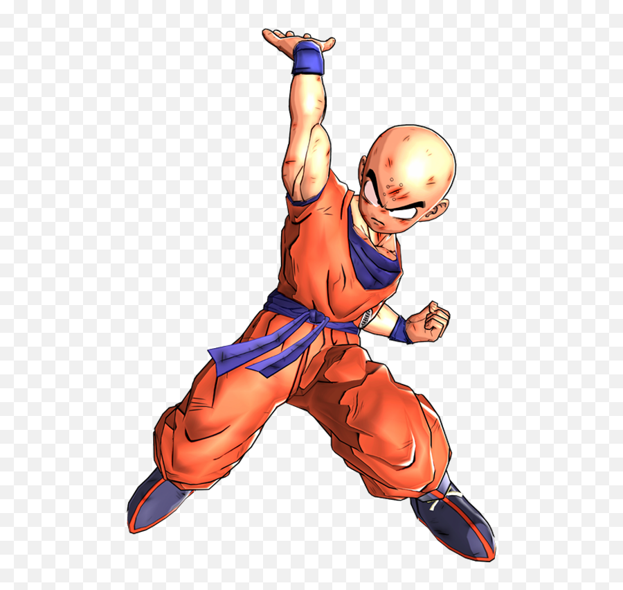 Dragon Ball Z Battle Of Krillin Artwork - Dragon Ball Z Krillin Art Png,Krillin Png