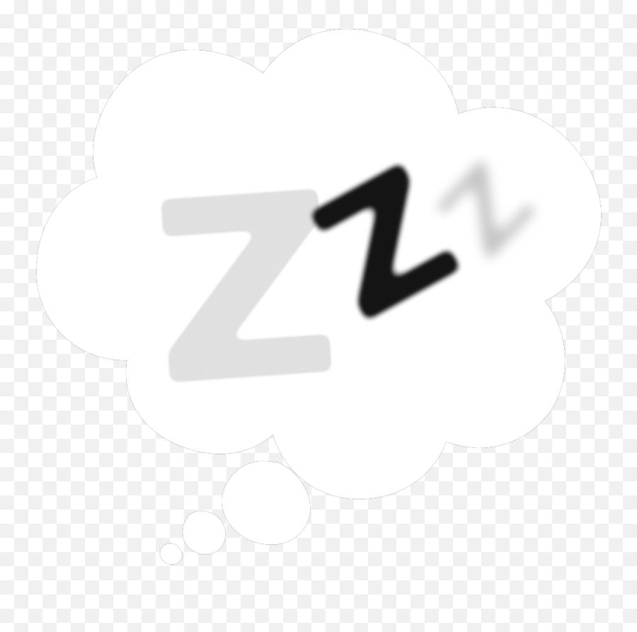 Looping Sleepy Zzzs 3 - Dot Png,Zzz Transparent