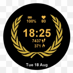 Laurel Wreath Garmin Connect Iq - Symbol God Gold And Glory png