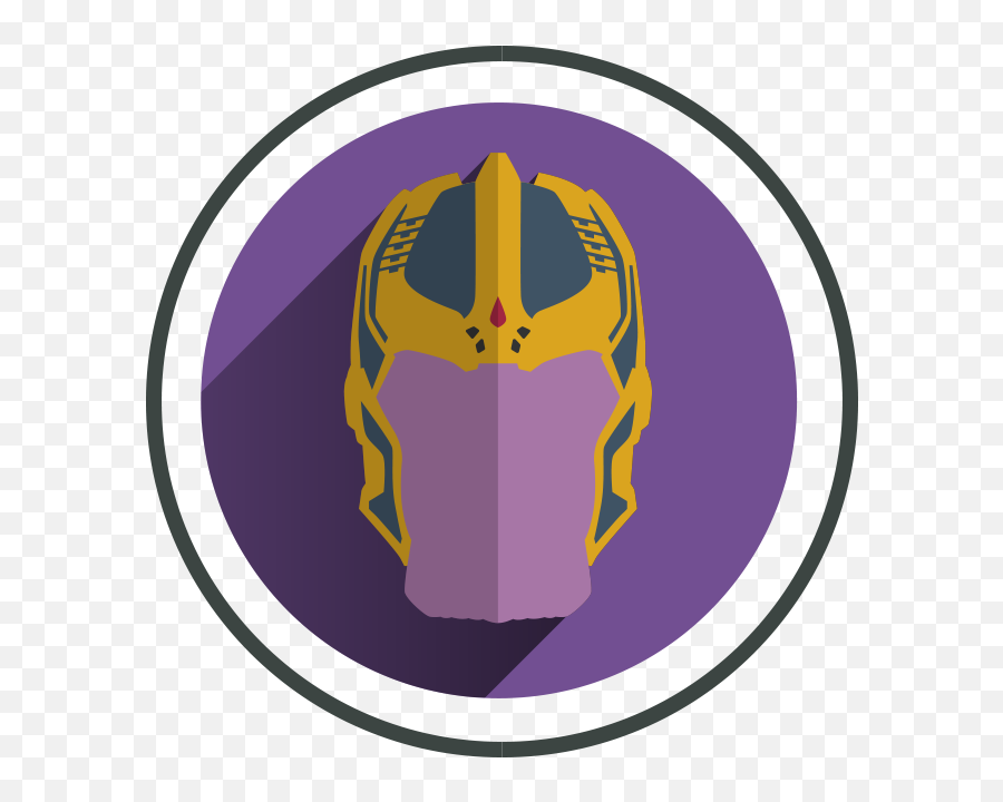 Thanos Logo Transparent Png Clipart - Thanos Logo Png,Thanos Helmet Png