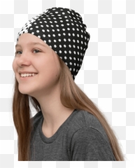 Infinity Mask In Black U0026 White Dots - Neck Gaiter Png,White Dots Png