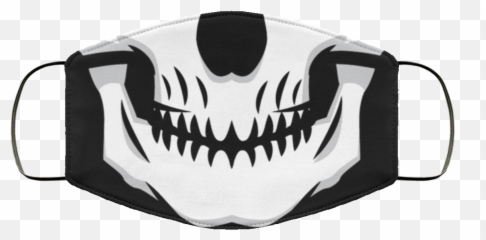 Skull Face Mask - Too Close You Are Face Mask Png,Skull Mask Png