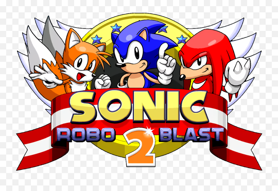 Logo For Sonic Robo Blast 2 - Sonic Robo Blast 2 6 Png,Sonic 2 Logo