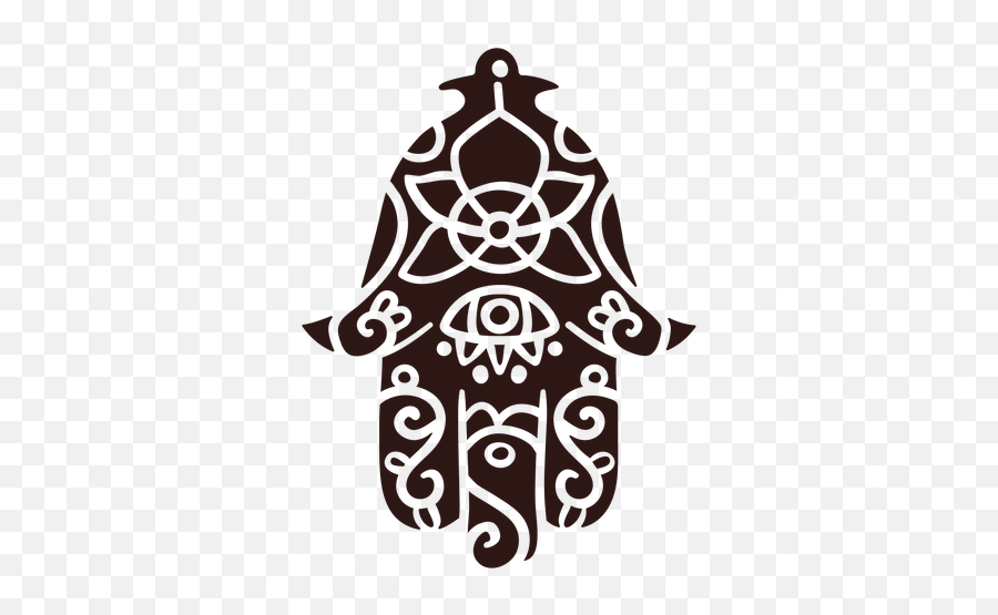 Upside Down Hamsa Hand Black - Hamsa Hand Upside Down Png,Hamsa Png