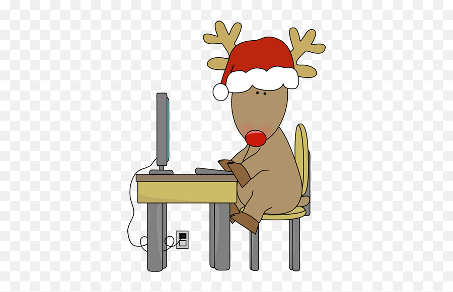 Christmas Clip Art - Christmas Images Computer Christmas Clip Art Png,Cartoon Santa Hat Transparent