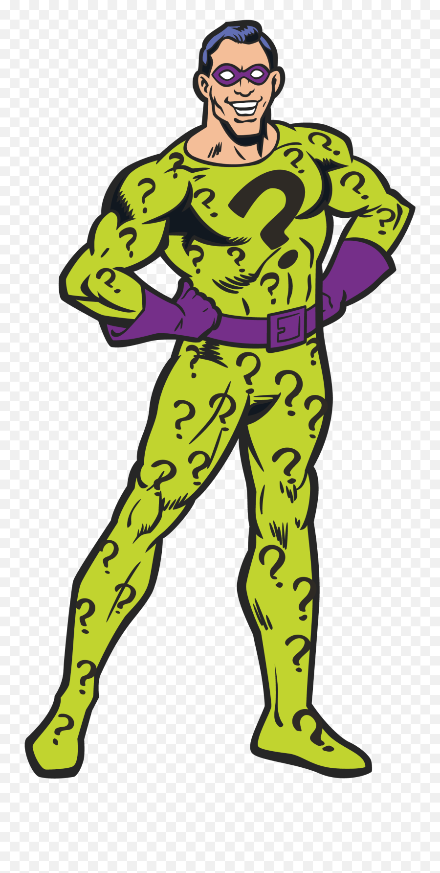 Batman Riddler Transparent Png Image - Batman Riddler Comic Classic,Riddler Png