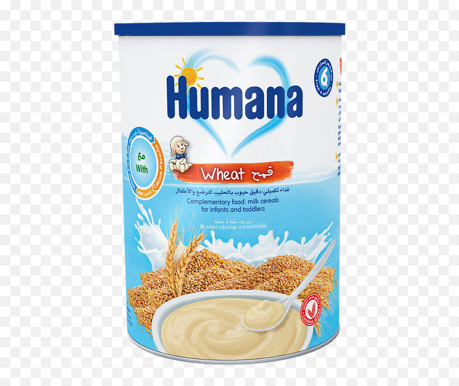 Humana Milk Cereals - Wheat U2013 Humana Baby Saudi Arabiaksa Humana Milk Cereal Png,Humana Logo Png