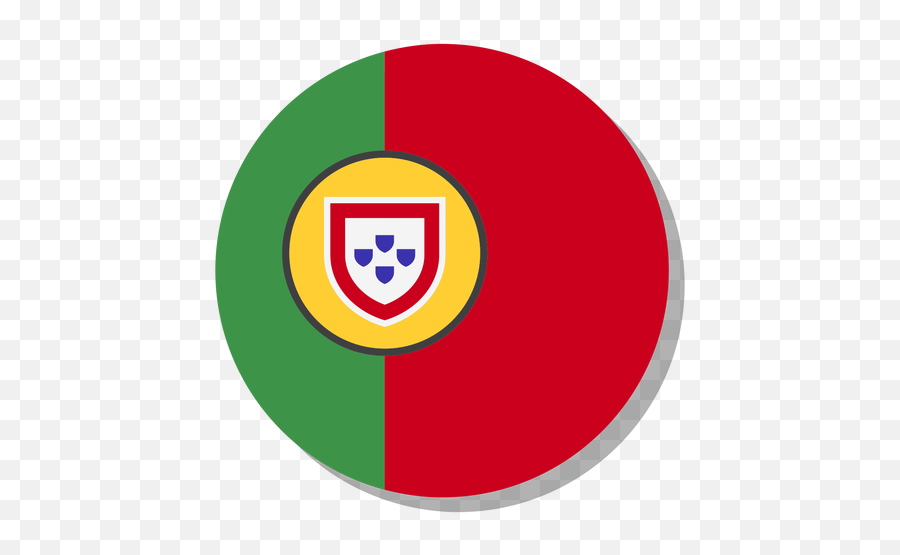 Portugal Flag Language Icon Circle - Bandera Portugal Circulo Png,C Language Icon