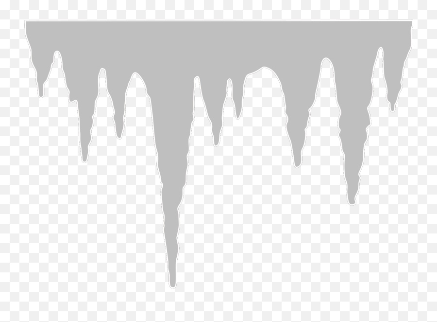 Icicle Svg Vector Clip Art - Svg Clipart Clipart Icicle Outline Png,Icicle Icon