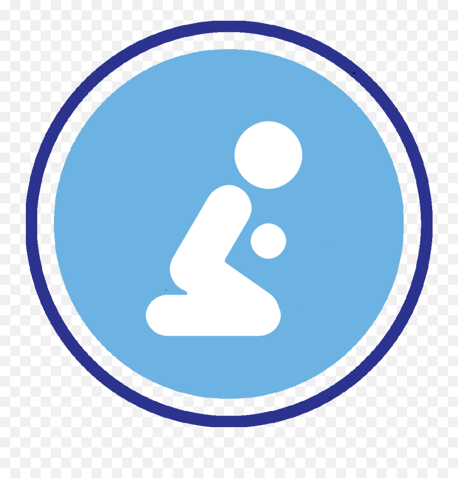 Prayer Worship Icon Blue - Dot Png,Worship Icon Png