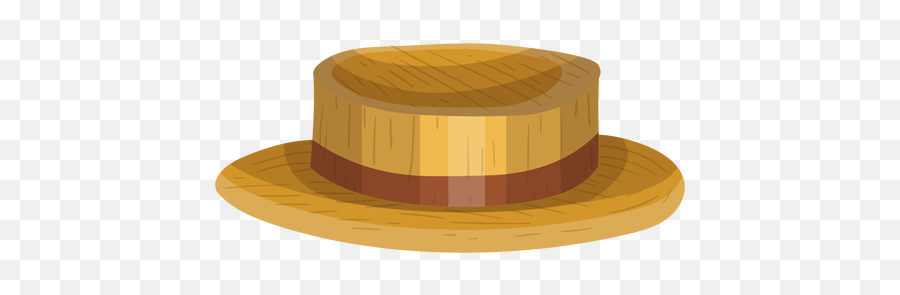 Boater Hat Icon Transparent Png U0026 Svg Vector - Solid,Straw Hat Icon