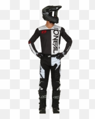 Hardwear Air Slam Pant Blackwhite - 2021 Oneal Gear png