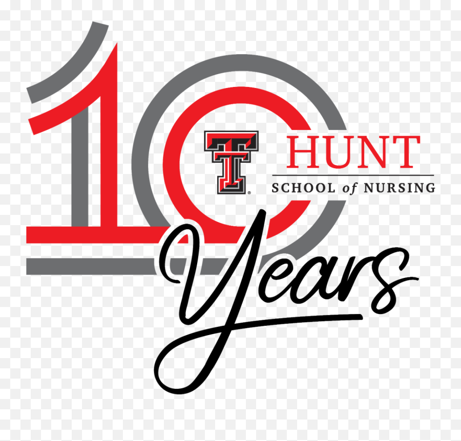 Hunt School Of Nursing 10 Year Anniversary - Texas Tech Png,Health Icon Nursing School