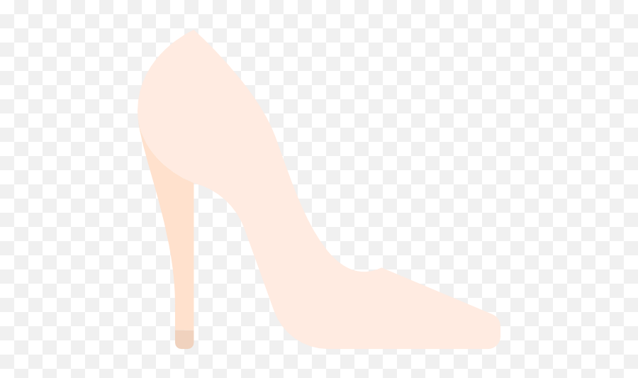 Fashion Clothing Footwear Femenine Style High Heels - Round Toe Png,Heel Icon