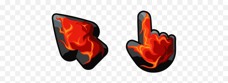 Materials Burning Charcoal Cursor U2013 Custom - Cursor De Lava Png,Charcoal Icon