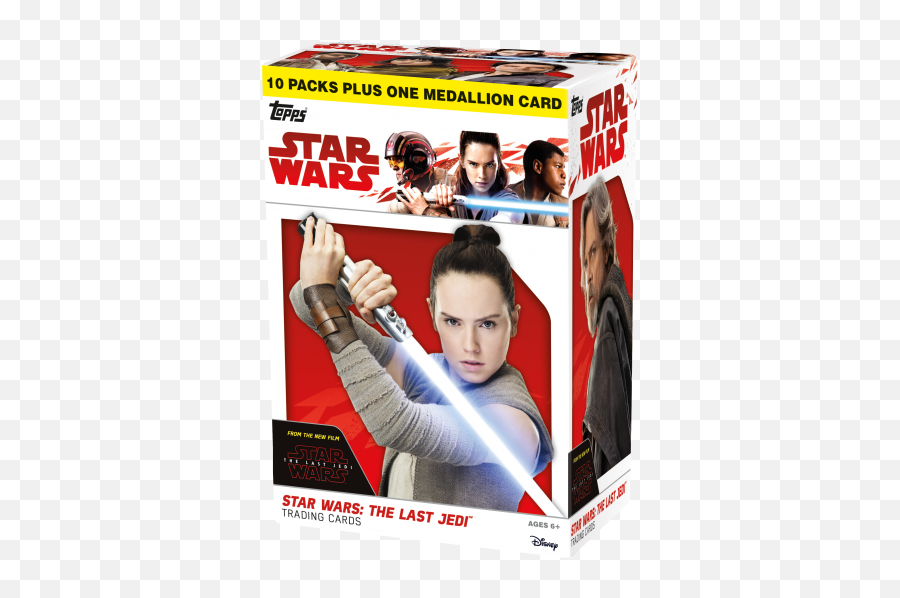 Star Wars The Last Jedi Box Of 50 Packs - Commander D Acy Star Wars Png,The Last Jedi Png