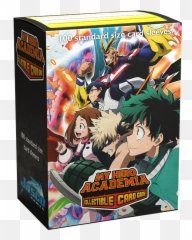 Dragon Shield Matte Art Sleeve - u0027My Hero Academia Plus Ultra Fightu0027 100ct Sleeves png