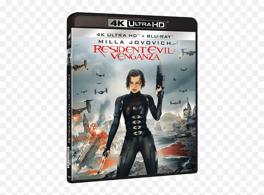 Resident Evil 5 Venganza 4k Ultra Hd Blu - Ray Resident Evil Retribution 4k Uhd Png,Resident Evil 5 Icon