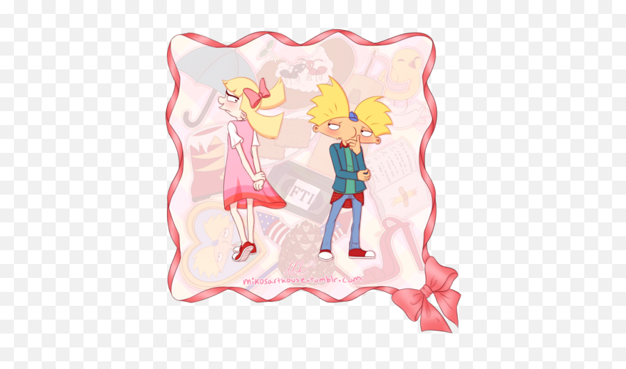 Image About Hey Arnold In Cartoons By Frida Flores - Arnold Shortman Anime Png,Hey Arnold Png