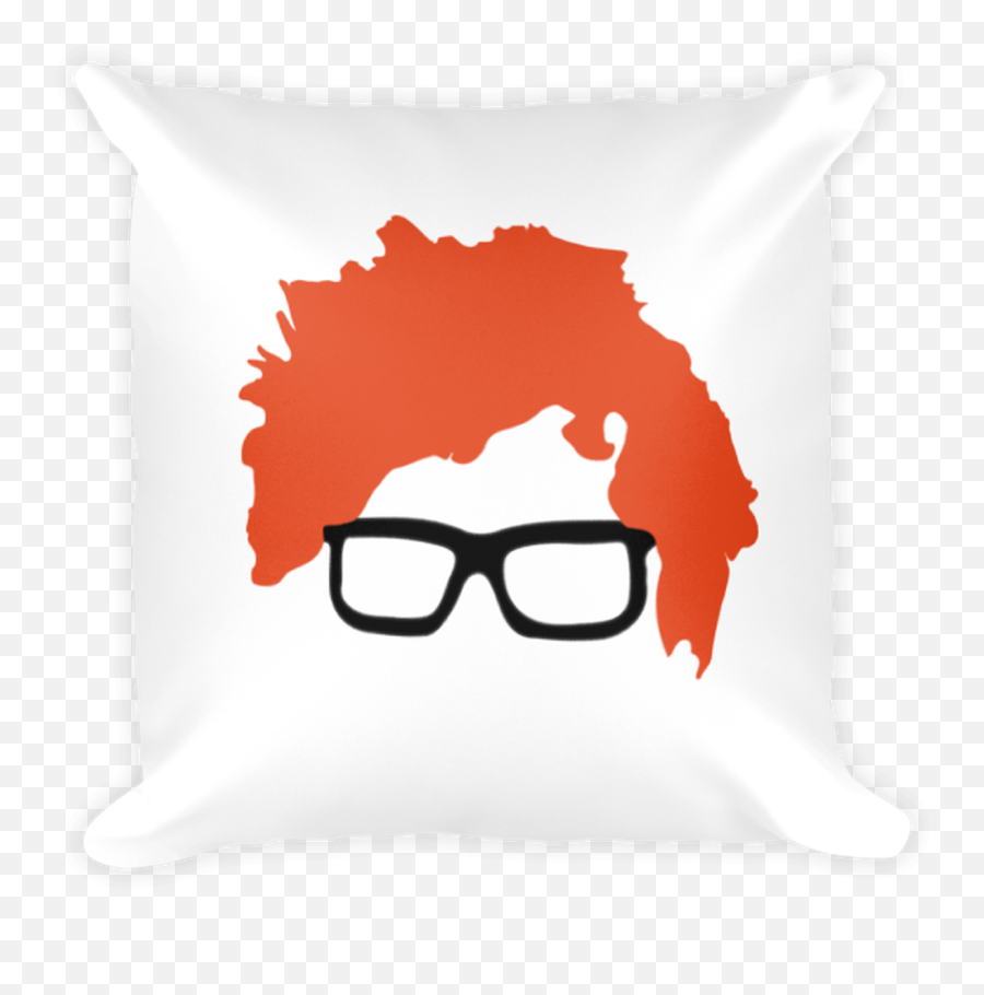 Ed Sheeran Square Pillow - Ed Sheeran Doodle Png,Ed Sheeran Png