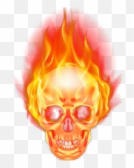 Burn Fire Firing Png Vector Transparent - Png Ghost Rider,Burning Png