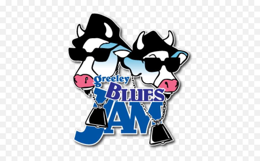 Rock Band Clipart Rhythm Blues - Greeley Blues Jam Logo Png,Rock Music Png