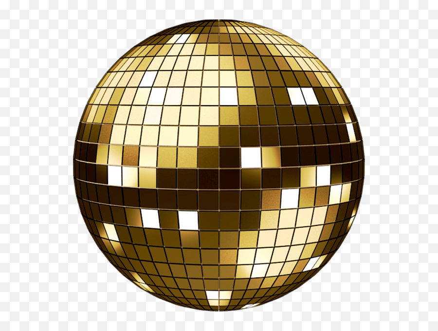 Gold Disco Ball Png - Disco Balls With Transparent Background,Gold Ball Png