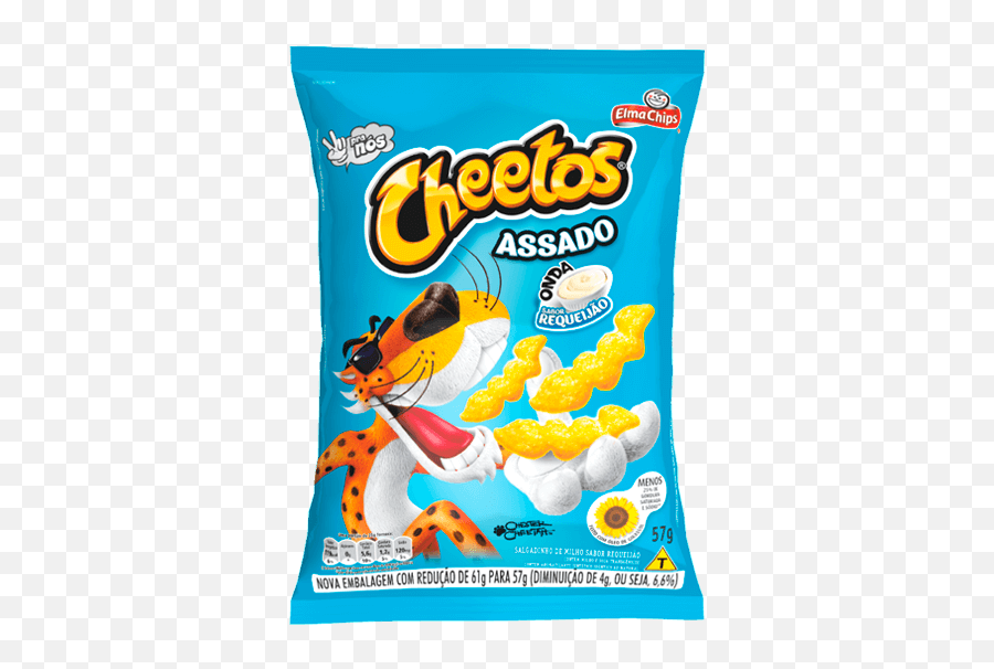 Salgadinho De Milho Cheetos Onda - Cheetos Requeijão Png,Cheetos Png