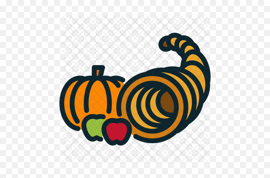 Cornucopia Icon - Illustration Png,Cornucopia Png