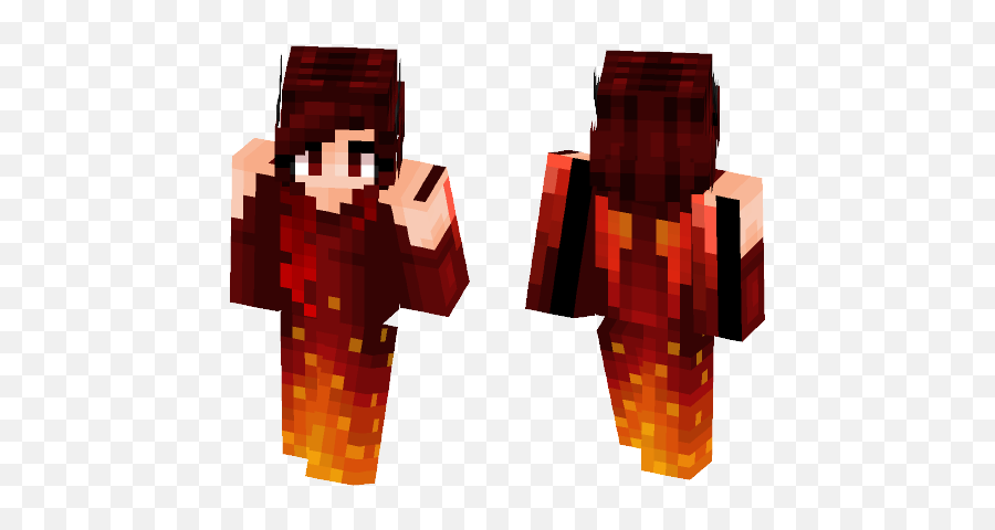 Download Nether Queen Minecraft Skin For Free - Minecraft Skin Red Arrow Png,Nether Portal Png