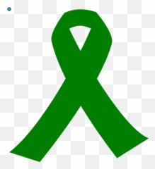 Awareness Ribbon Green Liver Cancer Clip Art - Purple Cancer Ribbon Transparent Background png
