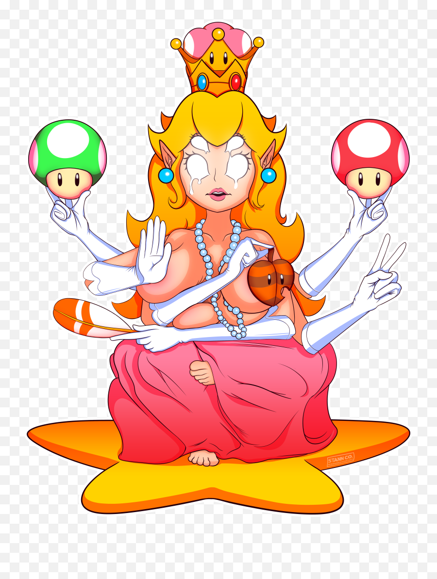 Ascended Princess Peach Png Transparent