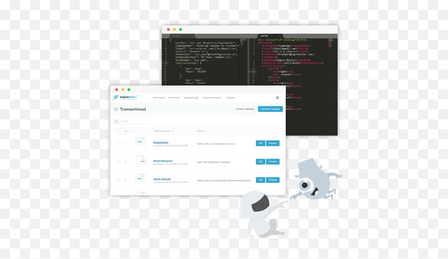 Send Marketing Automated U0026 Transactional Emails Enginemailer - Computer Program Png,Triggered Png