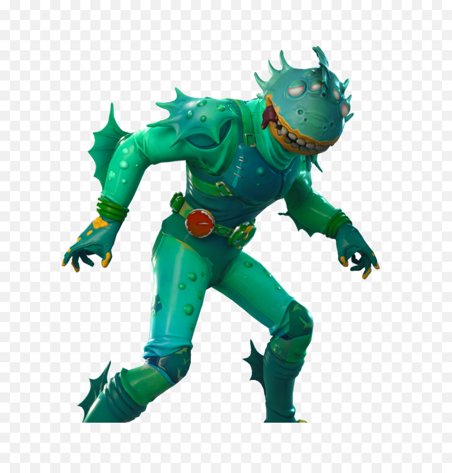 Fortnite Moisty Merman Outfits Skins Png - Moisty Merman Fortnite Png,Fortnite Skull Trooper Png