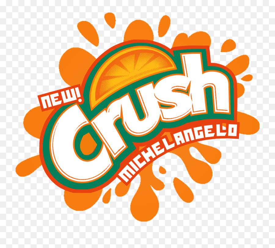 Michelangelo - Crush Soda Png,Tmnt Logo