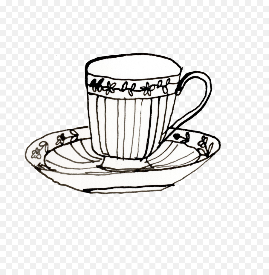 Library Of Animated Glitter Teacup And Saucer Banner Black  Drawing Cup  And Saucer PngStarbucks Cup Transparent Background  free transparent png  images  pngaaacom