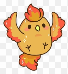 Jenniillustrations Kawaii Pokemon Pokémon Moltres - Phoenix Chibi Png,Moltres Png
