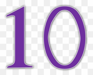 10 Number Png Image Hd - Circle
