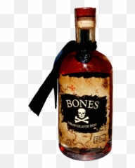 Rum Bottle Png Transparent Bottlepng Images Pluspng - Bones Rum,Liquor Bottles Png