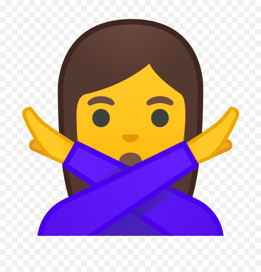 Woman Gesturing No Emoji - Woman Gesturing No Emoji Png,No Emoji Png
