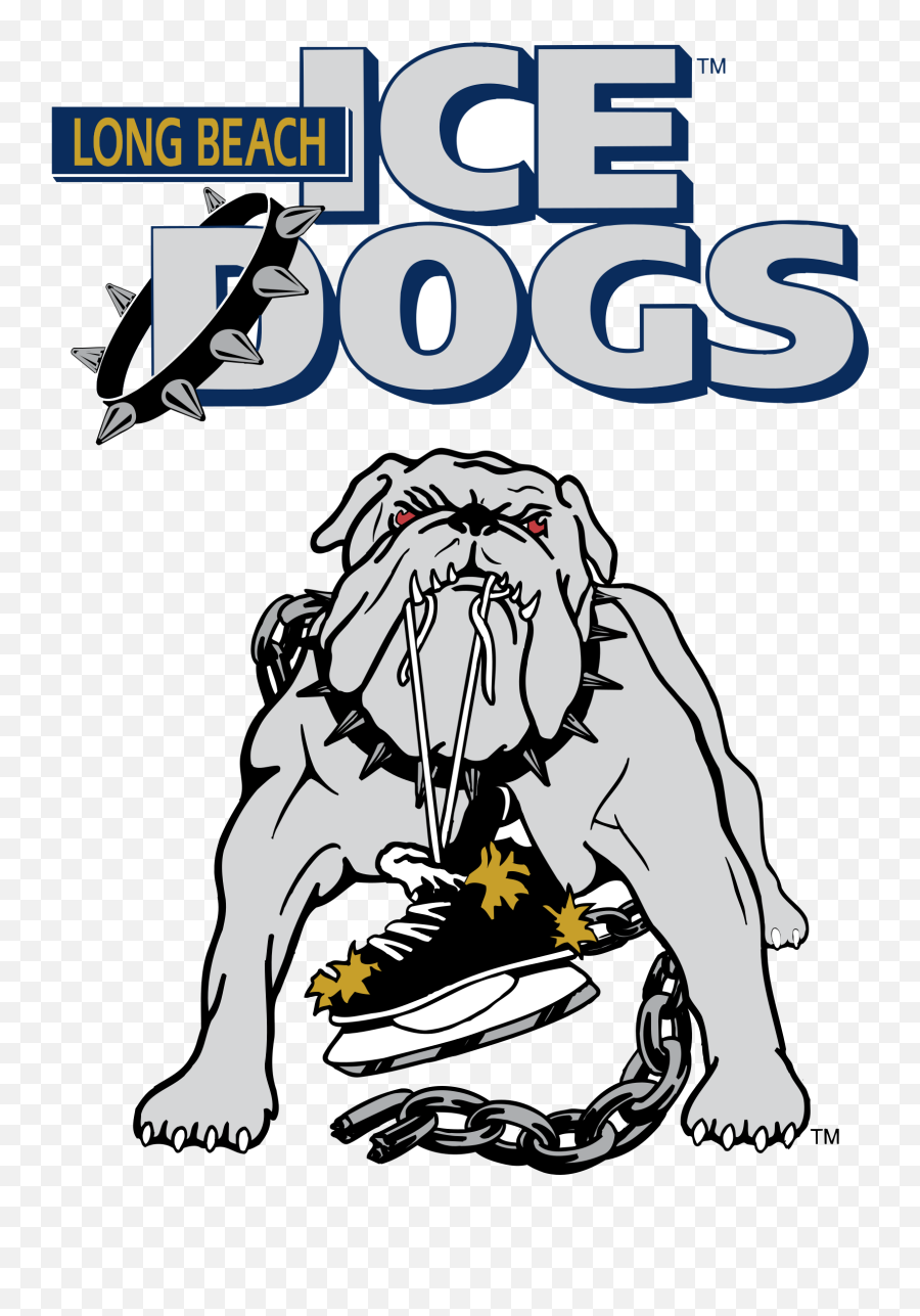 Long Beach Ice Dogs Logo Png Transparent U0026 Svg Vector - Long Beach Ice Dogs,Dog Logos